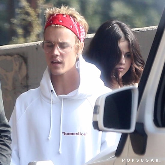 Justin Bieber and Selena Gomez in LA October 2017 Photo