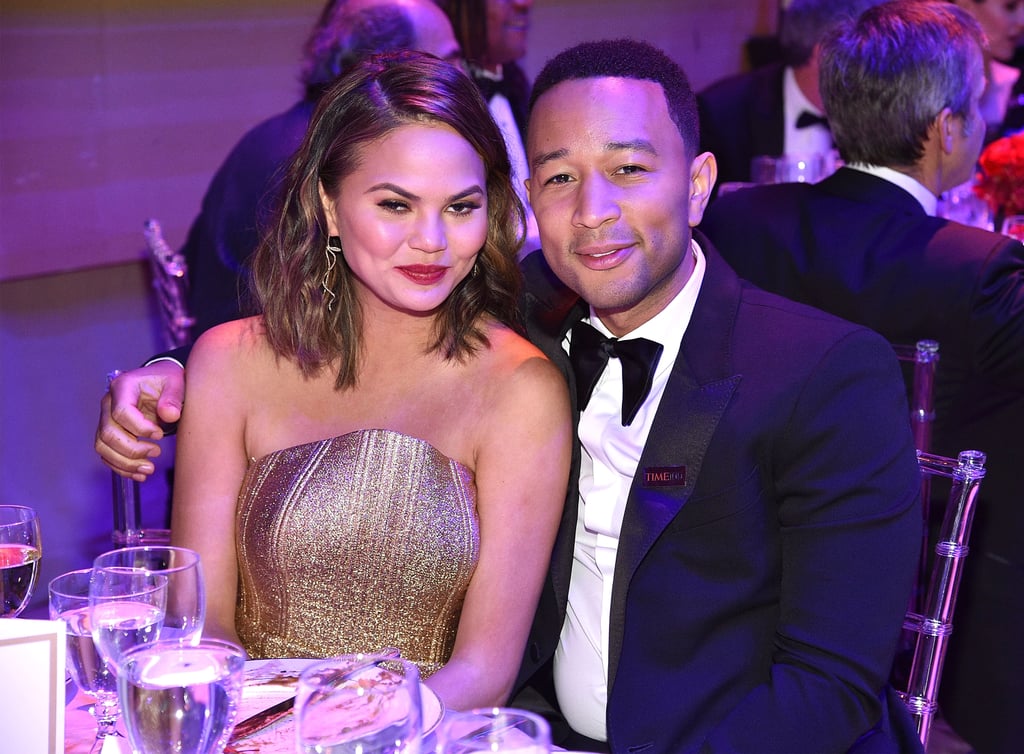 Chrissy Teigen and John Legend at Time 100 Gala 2017 | POPSUGAR