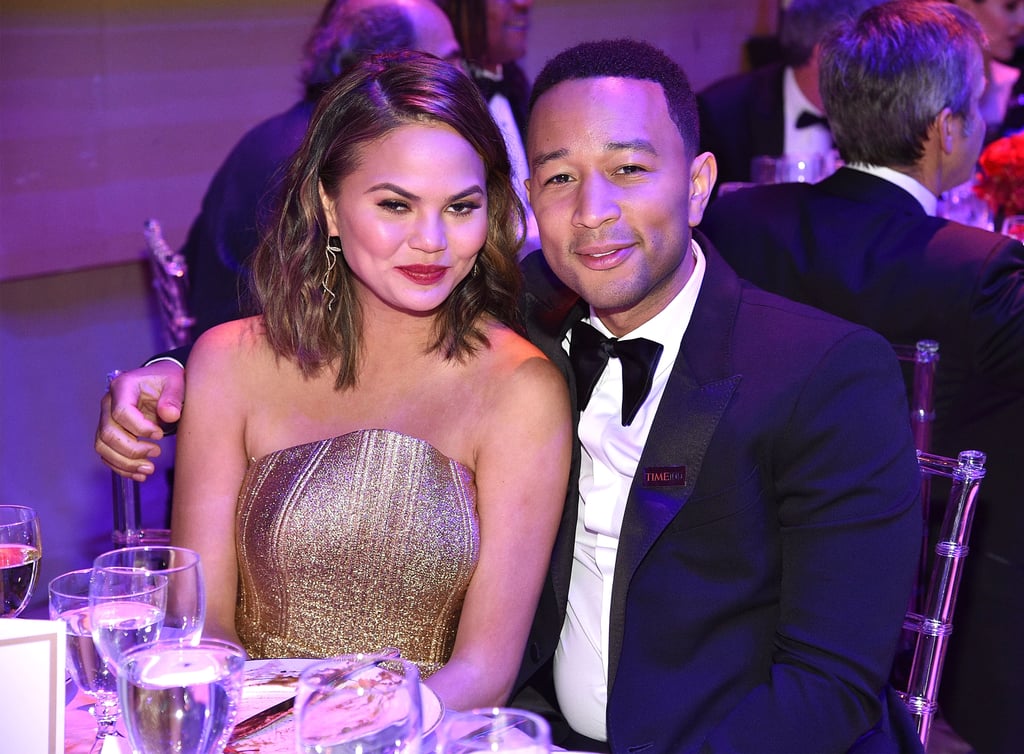 Chrissy Teigen and John Legend at Time 100 Gala 2017 | POPSUGAR ...