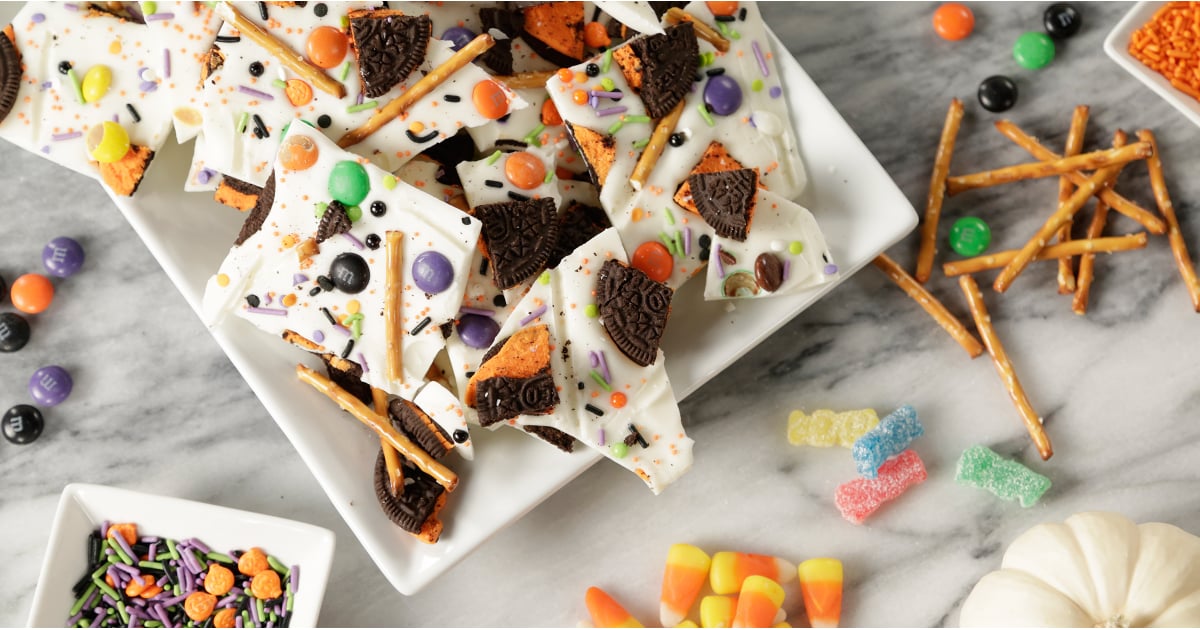 halloween-chocolate-bark-recipe-popsugar-food