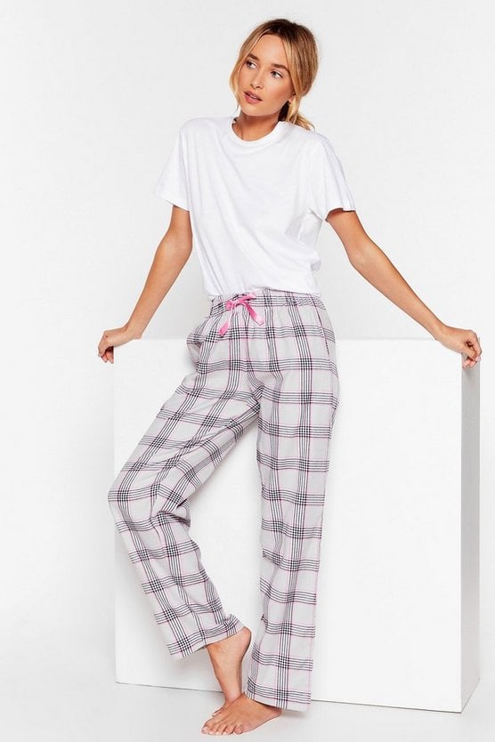 Check Back Later Tee and Pants Pajama Set