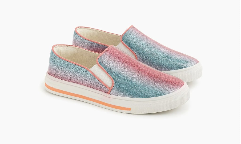 Crewcuts Rainbow Slip-On Sneakers