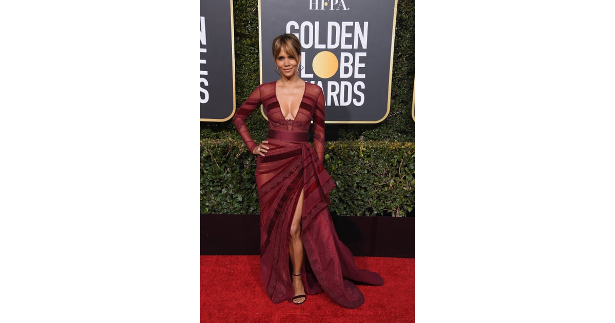 Halle Berry Dress At The Golden Globes 2019 Popsugar Fashion Photo 3