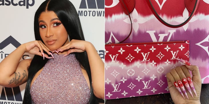 Cardi B Matched Her Hair To Her Louis Vuitton Bag