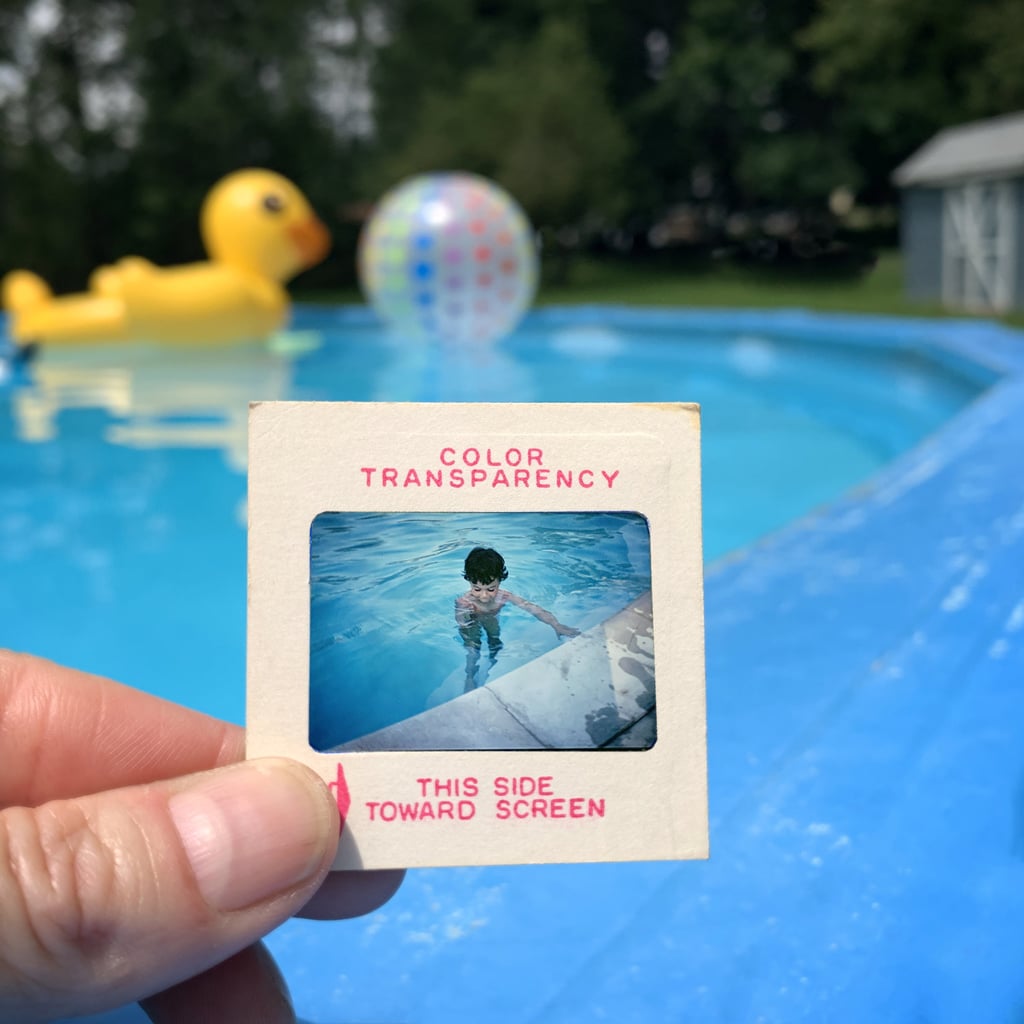 Photographer Uses Dad's Slides in a Photo Tribute to Parents