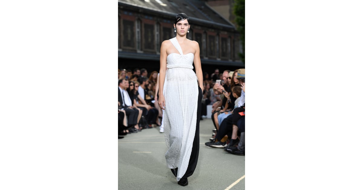 Kendall Jenner was right on theme. | Kendall Jenner at the Givenchy ...