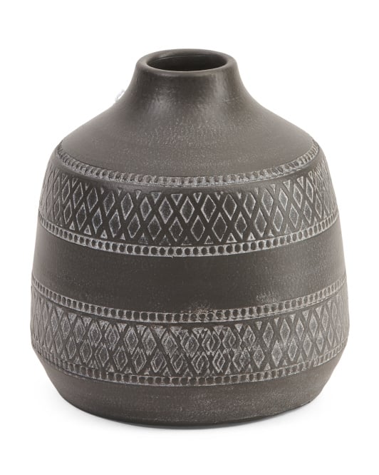 Made in Portugal Aztec Ceramic Vase