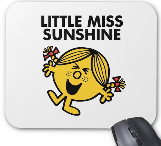 Little Miss Sunshine Mousepad