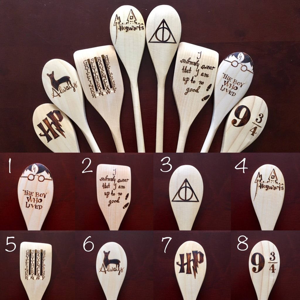 Harry Potter Wooden Spoons