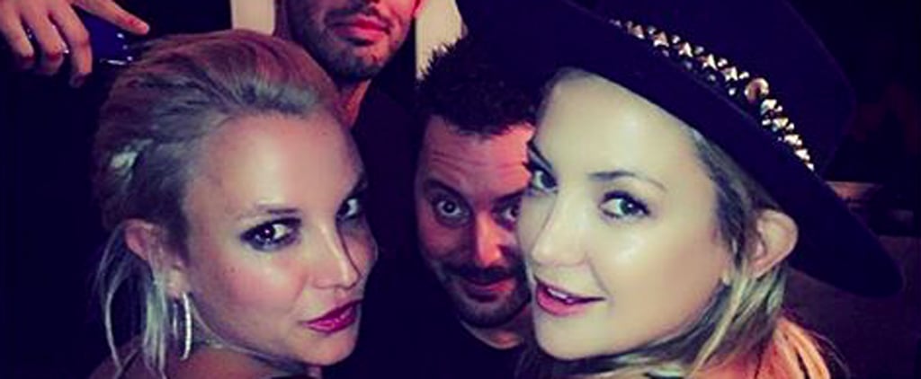 Britney Spears and Kate Hudson Hang Out 2015