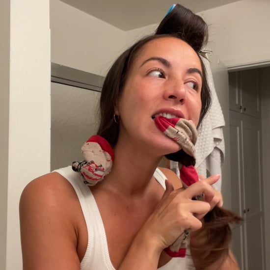 I Tried TikTok's Sock Curls Heatless Hair Hack