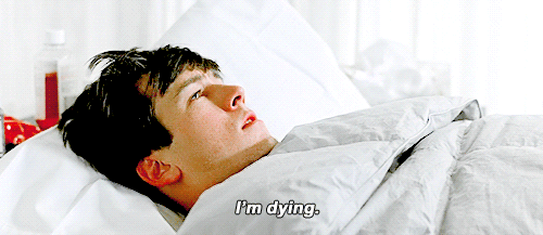 Then: Getting sick meant laying in bed all day.