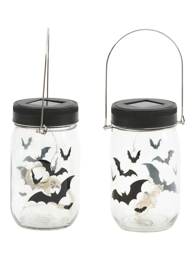 Bats Light Up Mason Jars