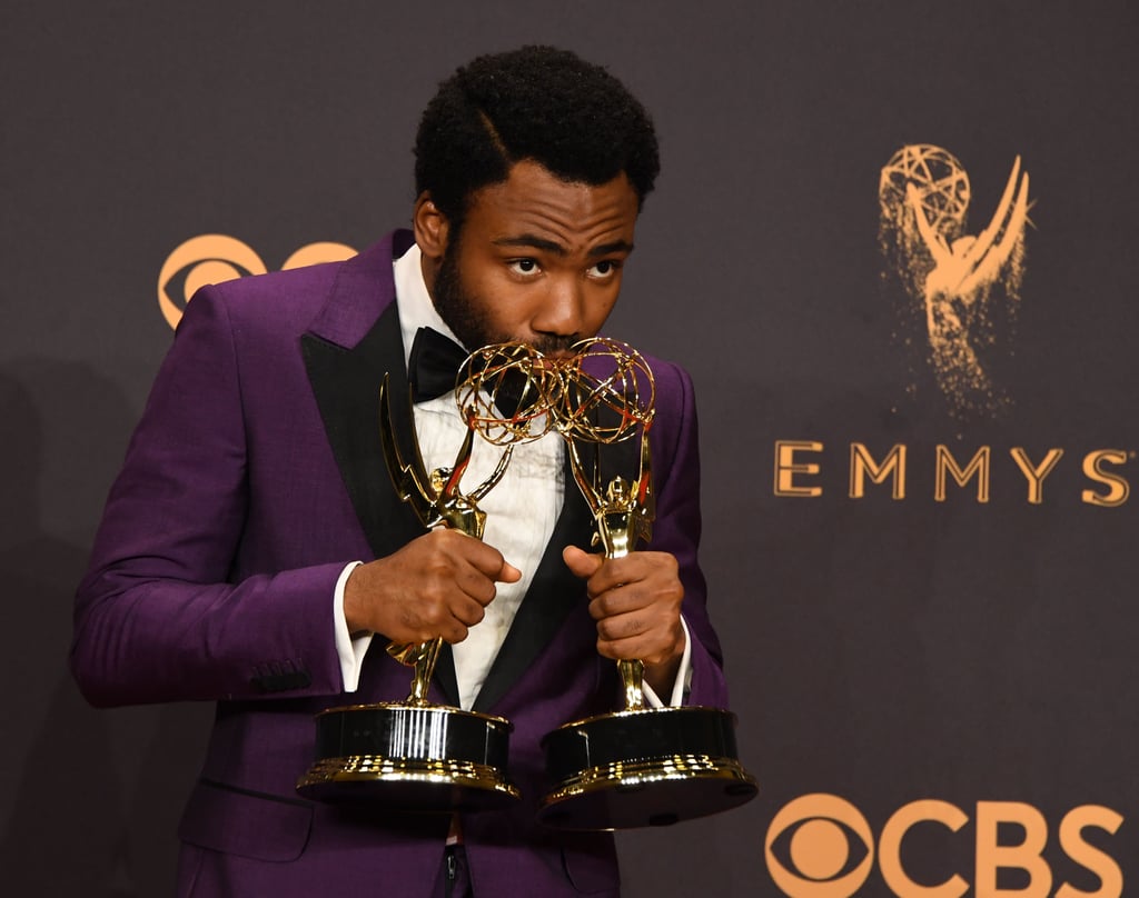 Donald Glover at the 2017 Emmy Awards