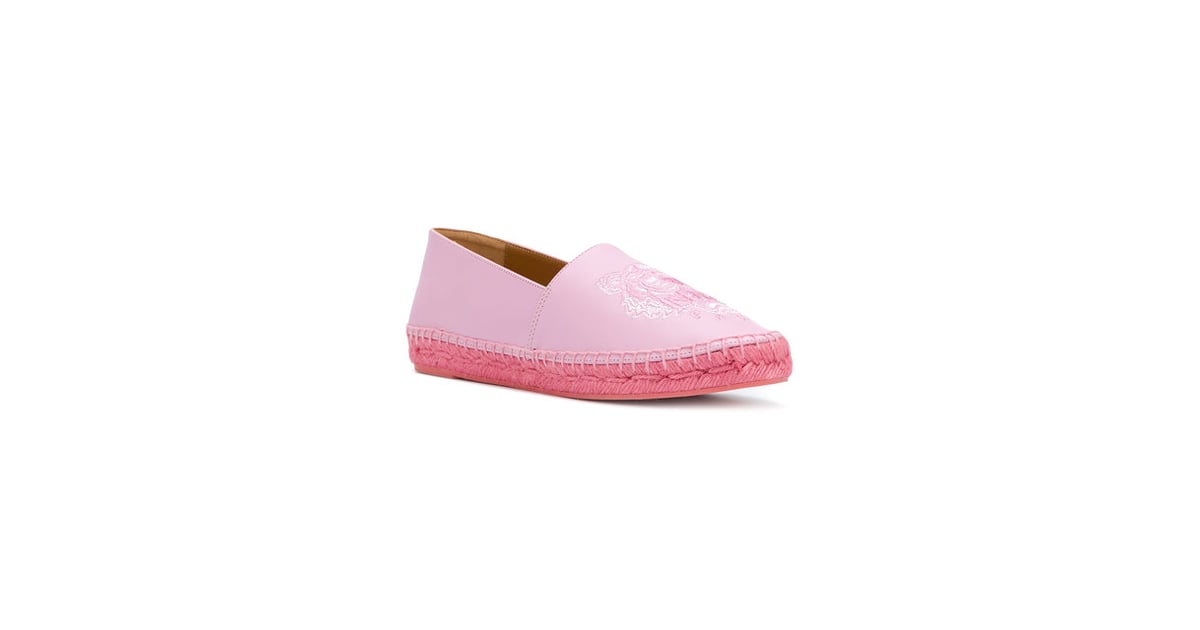 kenzo leather tiger espadrilles