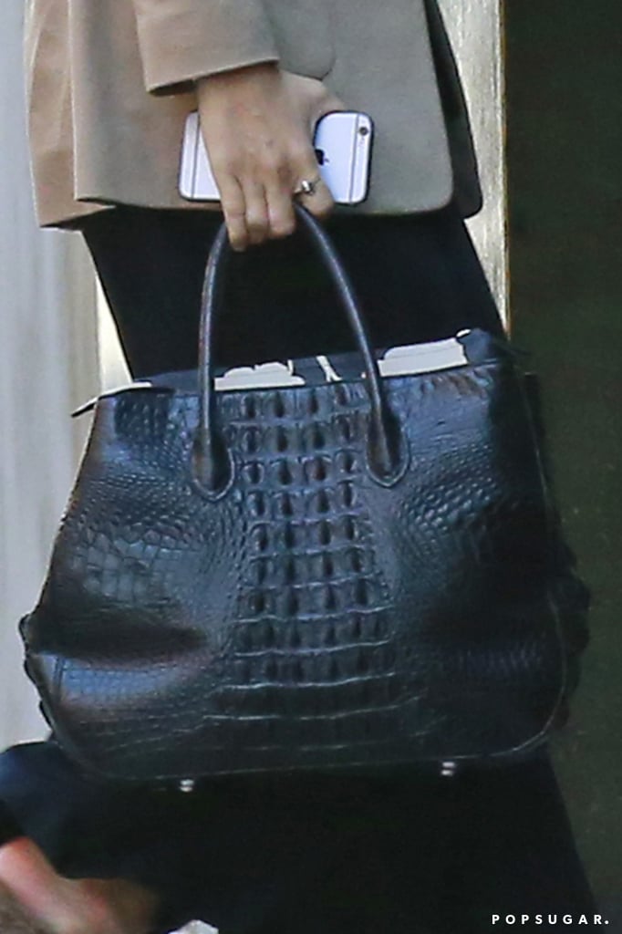 And Carried a Structured Work Bag