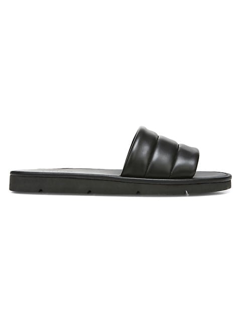 Vince Olina Leather Slide Sandals