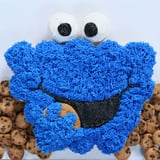 Cookie Monster Pull-Apart Cake