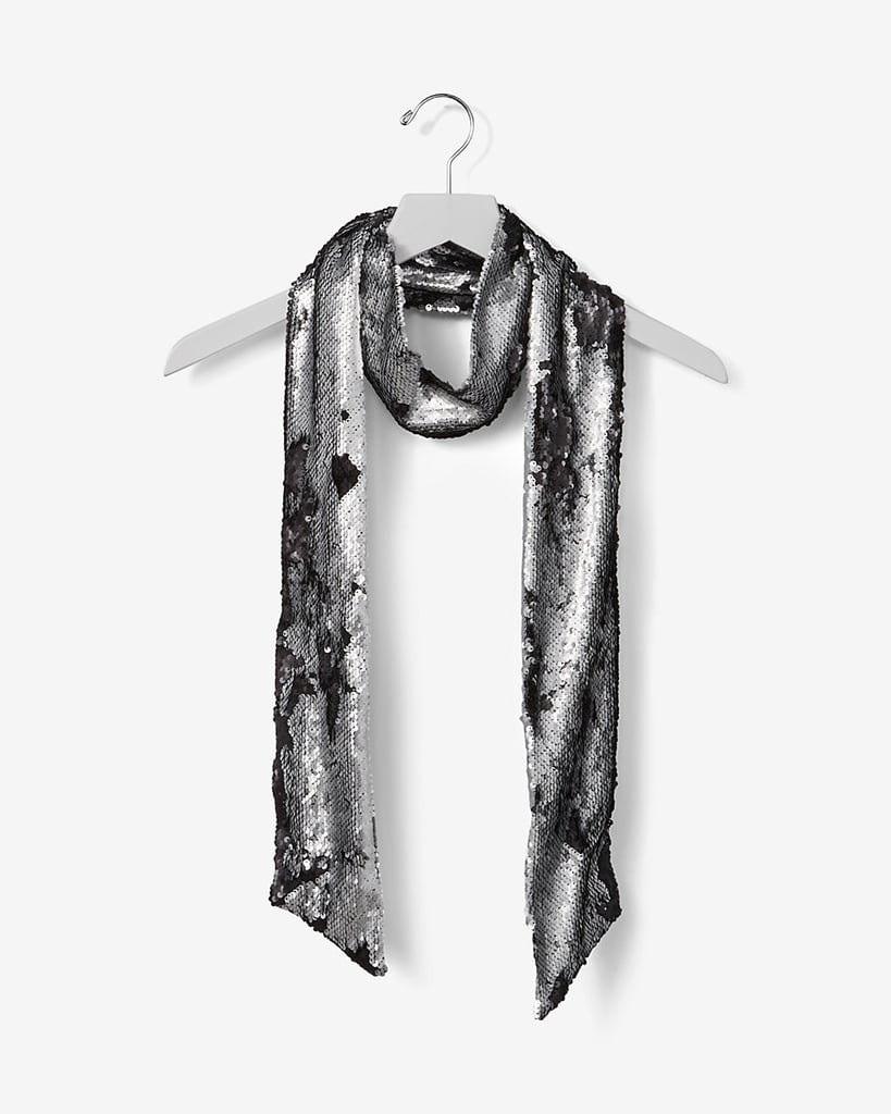 Express Skinny Matte Sequin Scarf ($35)