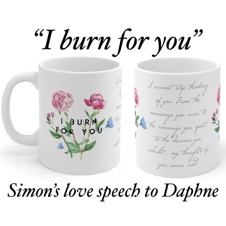 I Burn For You Speech Mug