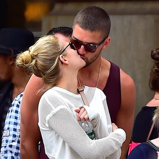Toni Garrn and Chandler Parsons Kissing in NYC