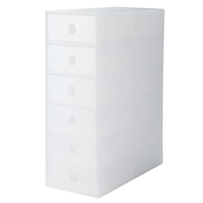 [PP File Box] 6 Drawers Desk Case
