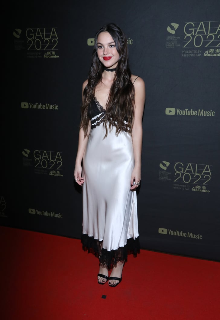 Olivia satin top dress