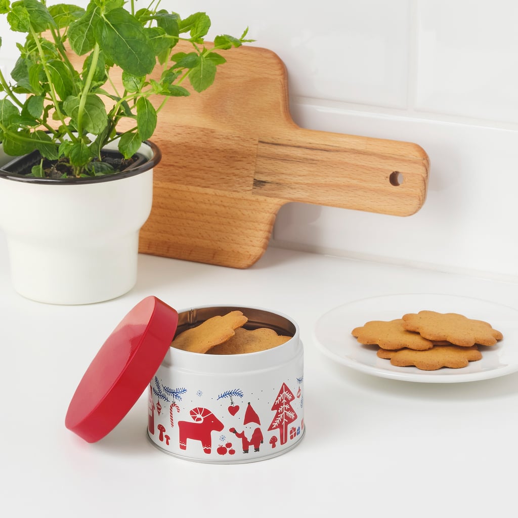 Holiday Tin With Lid
