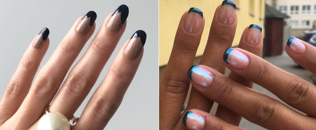 French Moon Nail Art Is the New French Manicure