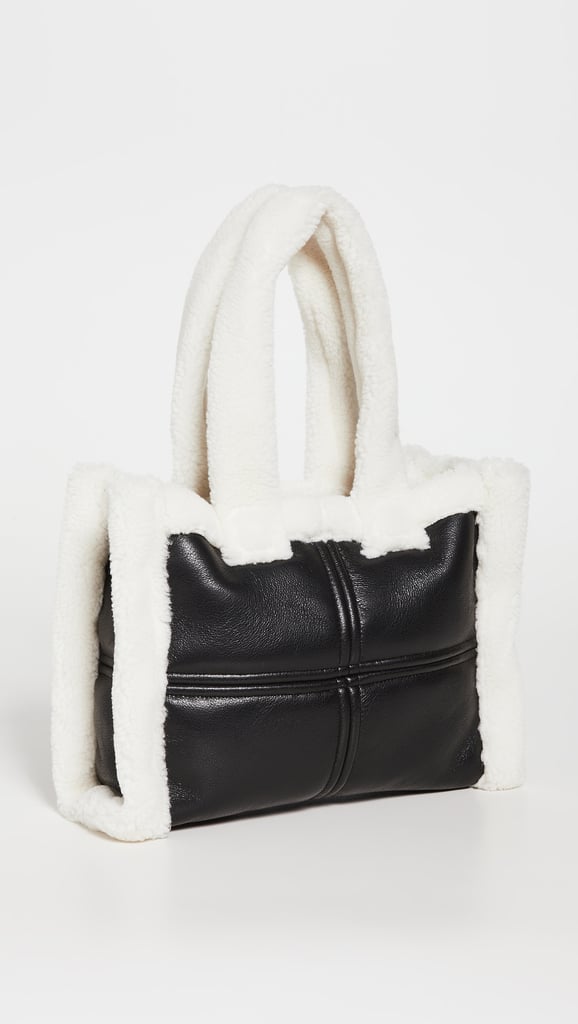 A Sherpa-Trimmed Style: Stand Studio Liz Faux Quilted Bag