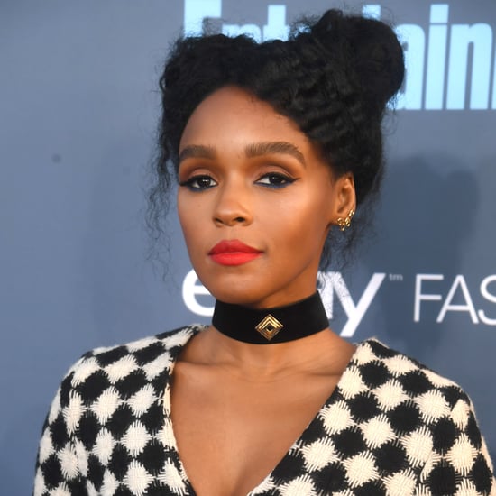 Janelle Monae Makeup and Hair at 2017 Critics' Choice Awards