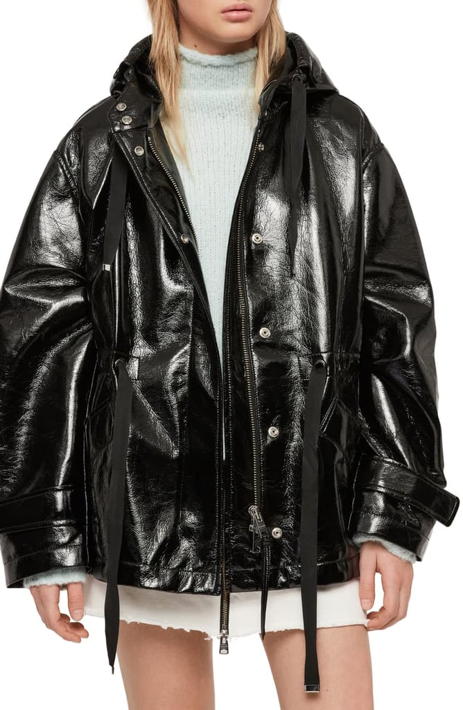 AllSaints Kelsey Nya Faux Leather Jacket