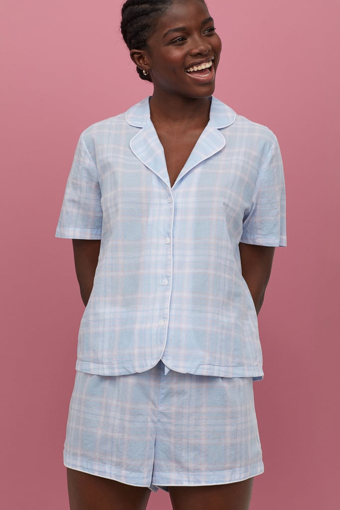 H&M Pajama Shirt and Shorts