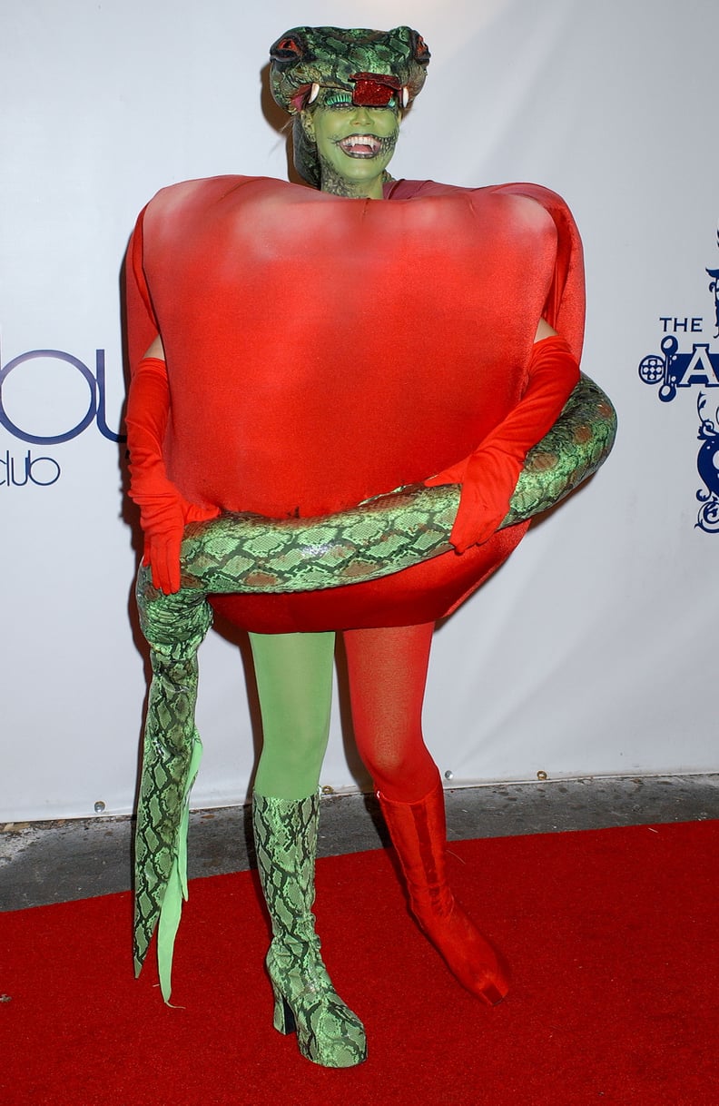 Heidi Klum's 2006 Halloween Costume: Garden of Eden Apple