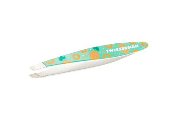 Tweezerman Mini Slant Tweezer in Pineapple Punch