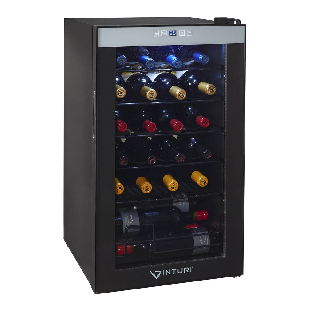 Vinturi 24-Bottle Wine Refrigerator with Compressor Cooling and Digital Display
