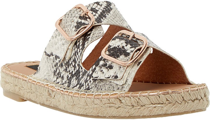 Dune Black Linzi Espadrille Sandals 