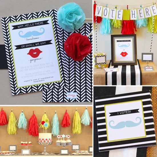 A Mod Gender Reveal Party 65 Of The Best Baby Shower Themes