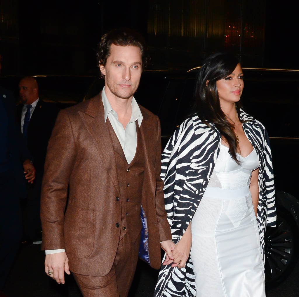 Matthew McConaughey and Camila Alves at Serenity Screening