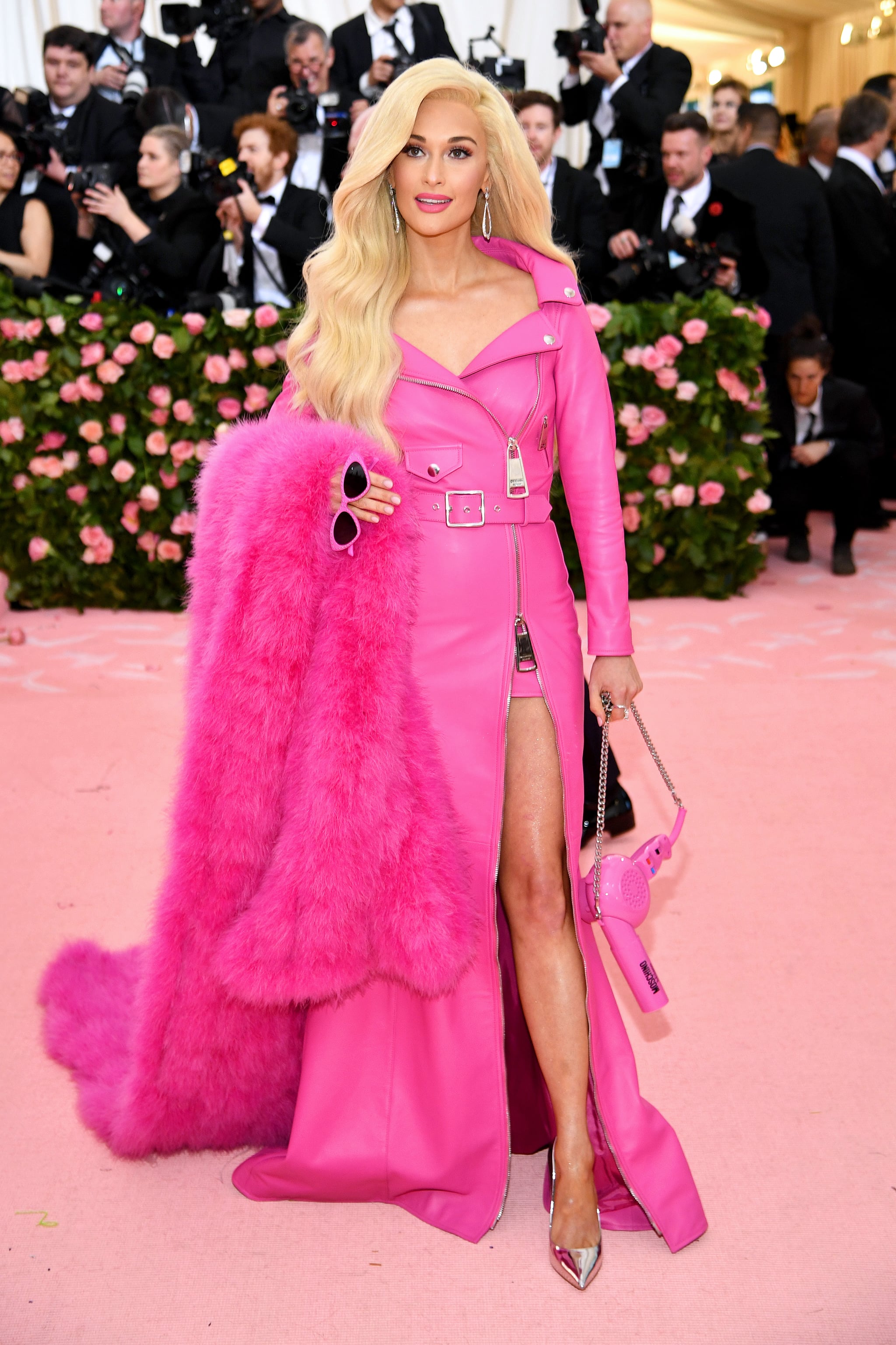 Kacey Musgraves Pink Moschino Outfit 2019 Met Gala