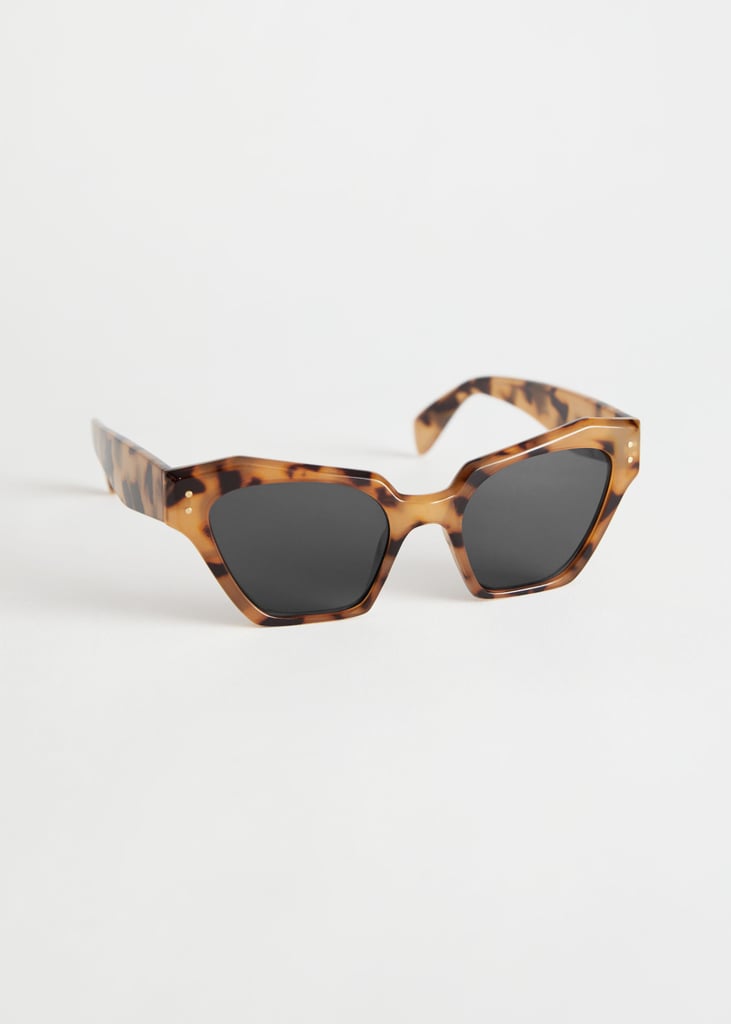 & Other Stories Geometric Tortoise Sunglasses