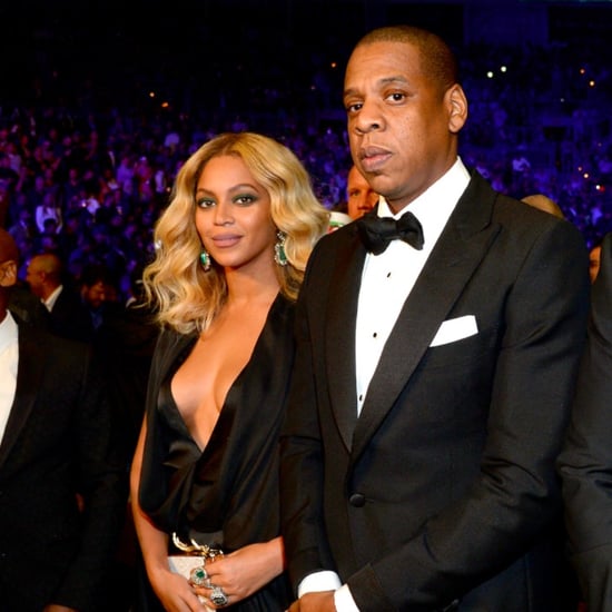 Beyonce and Jay Z at Boxing Match in Las Vegas November 2015