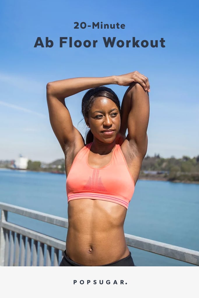 Ab Floor Workout POPSUGAR Fitness Photo 12