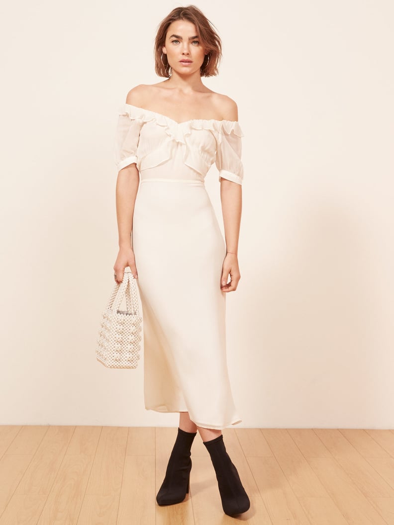 Emily Ratajkowski White Dress Instagram PS Fashion