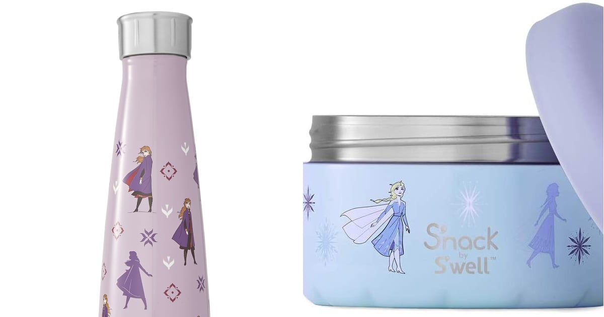 Frozen 2 S'well Water Bottles and Snack Containers on