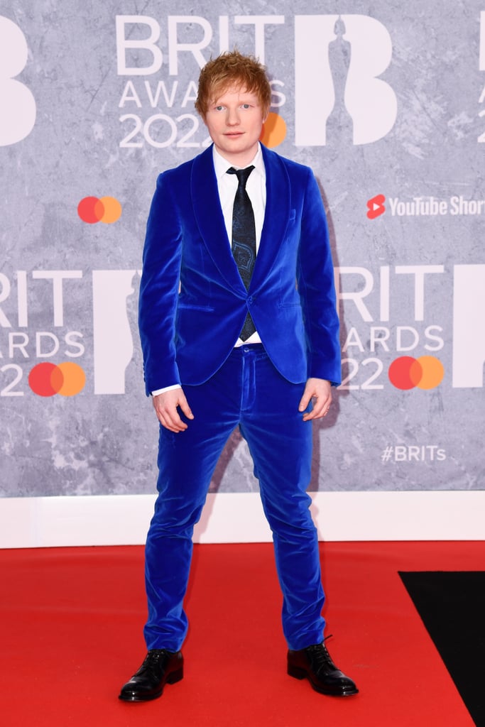 Ed Sheeran at the BRIT Awards 2022