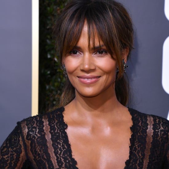 Halle Berry Hair and Makeup Golden Globes 2018