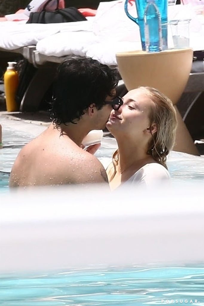 Joe Jonas and Sophie Turner Kissing in Miami August 2018