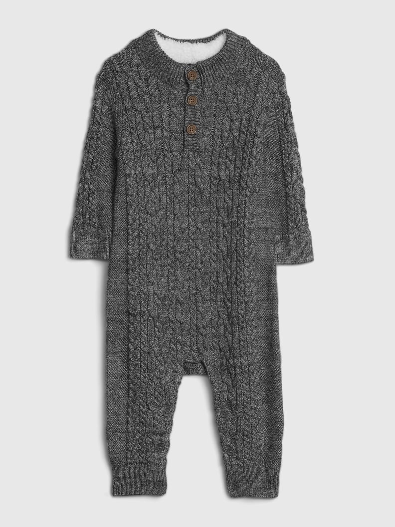 Gap Baby Knit Long Sleeve One-Piece