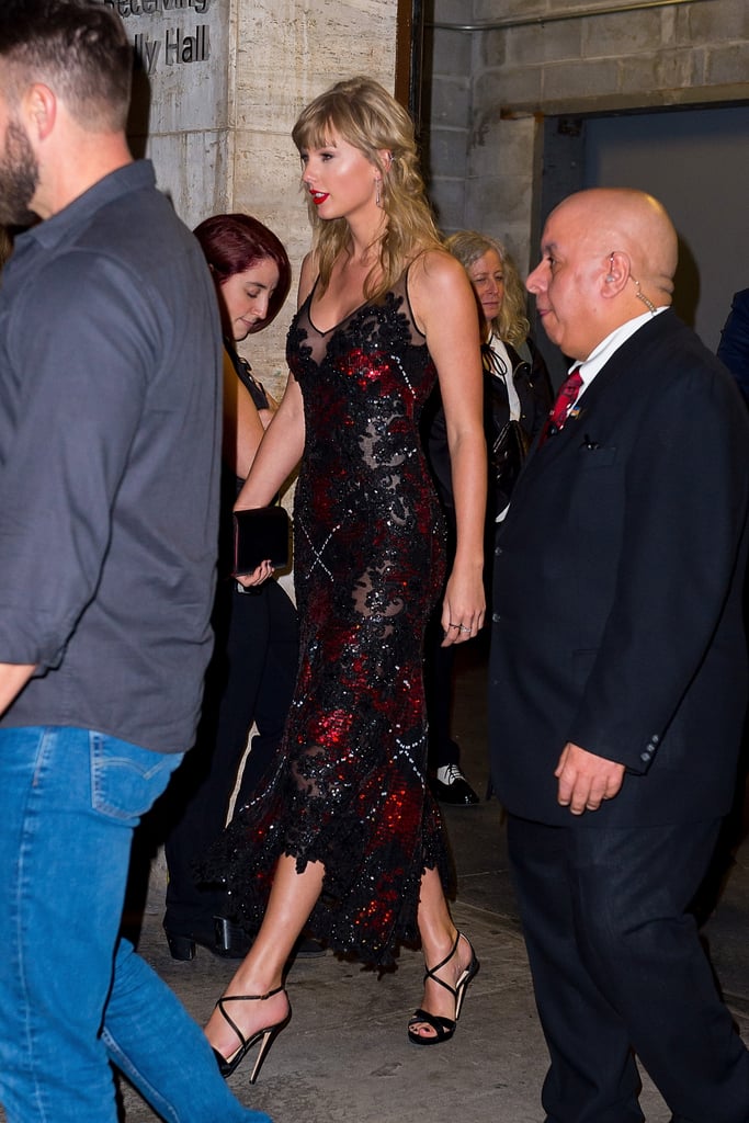 Taylor Swift's Dress at The Favourite Showing With Joe Alwyn